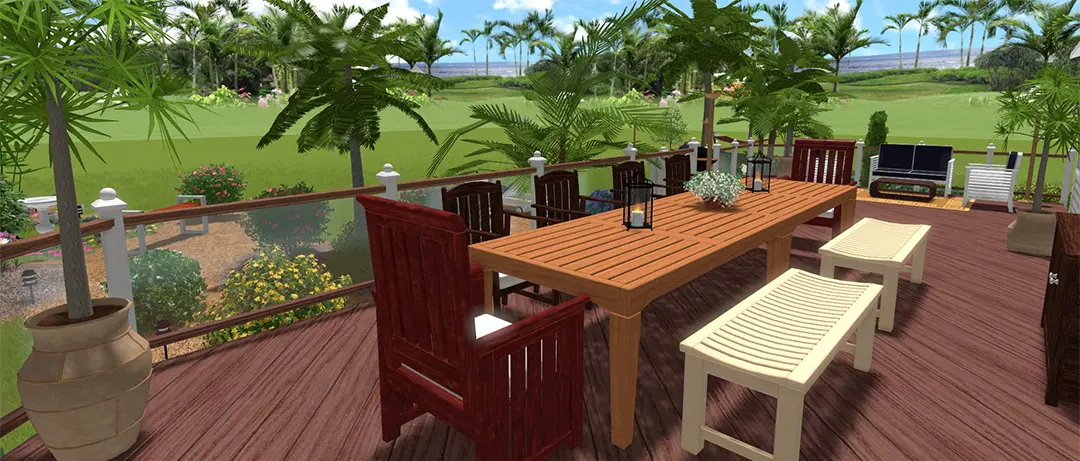 Realtime Landscaping Pro — professional 3D landscape design render